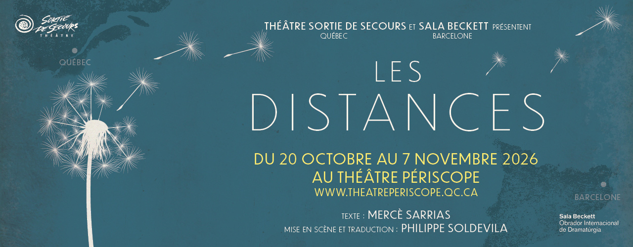 Distances automne 2026 Le Théâtre Sortie de Secours, image extraite du spectacle Le Miel est plus doux que le sang, 2019